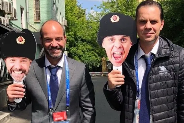 Luis García y Christian Martinoli