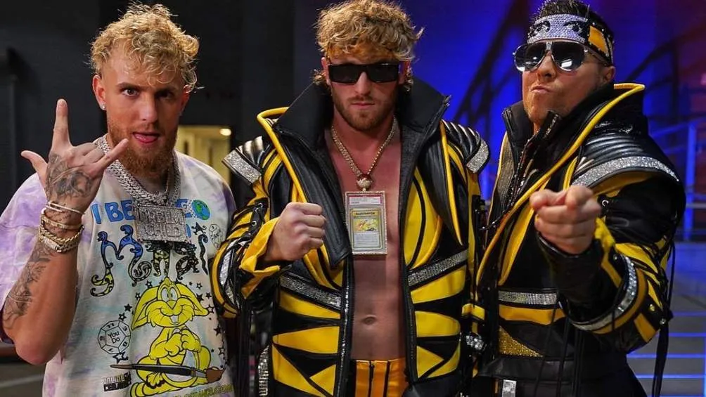 WWE The Miz y Logan Paul cayeron en la pelea