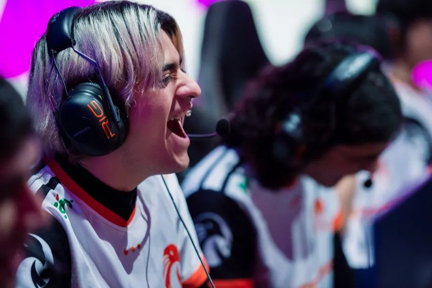 Grell en la serie entre Estral Esports y Rainbow7