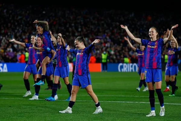 Barcelona Femenil festeja