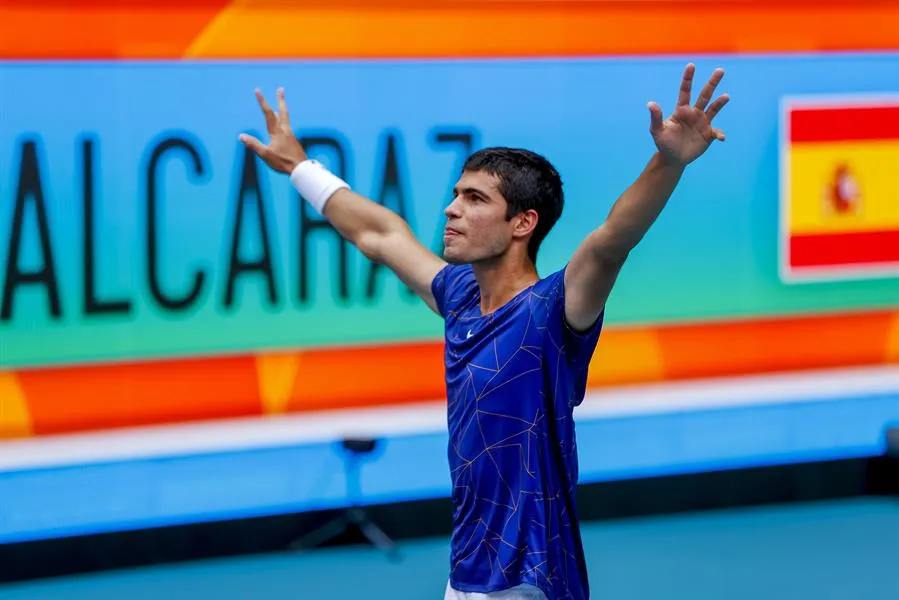 EFE Alcaraz conquistó el Miami Open