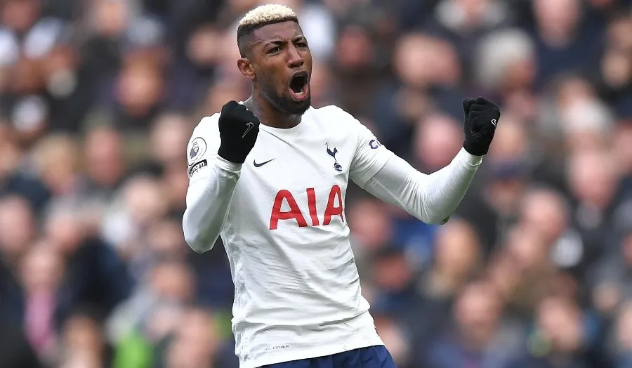 Emerson Royal tras marcar ante el Newcastle