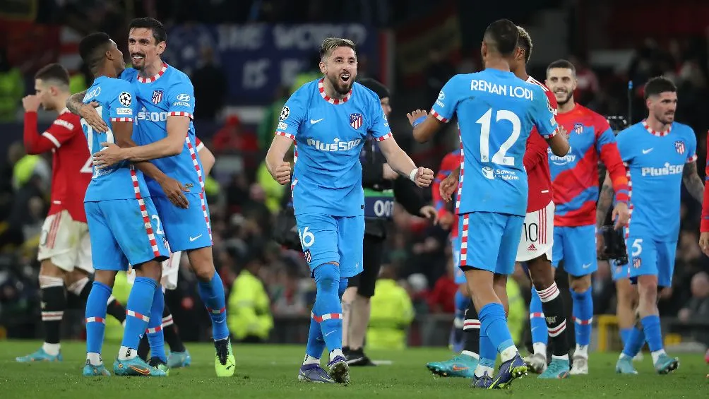 Atlético de Madrid tas vencer y eliminar al Manchester United