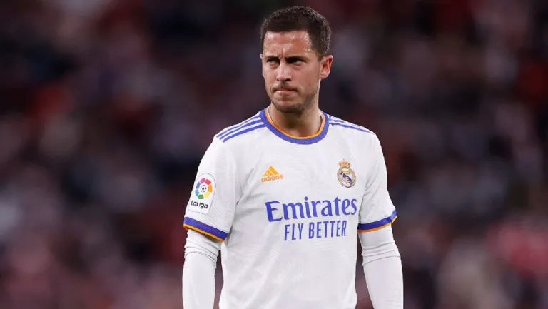 AP Eden Hazard jugando partido con el Real Madrid en LaLiga