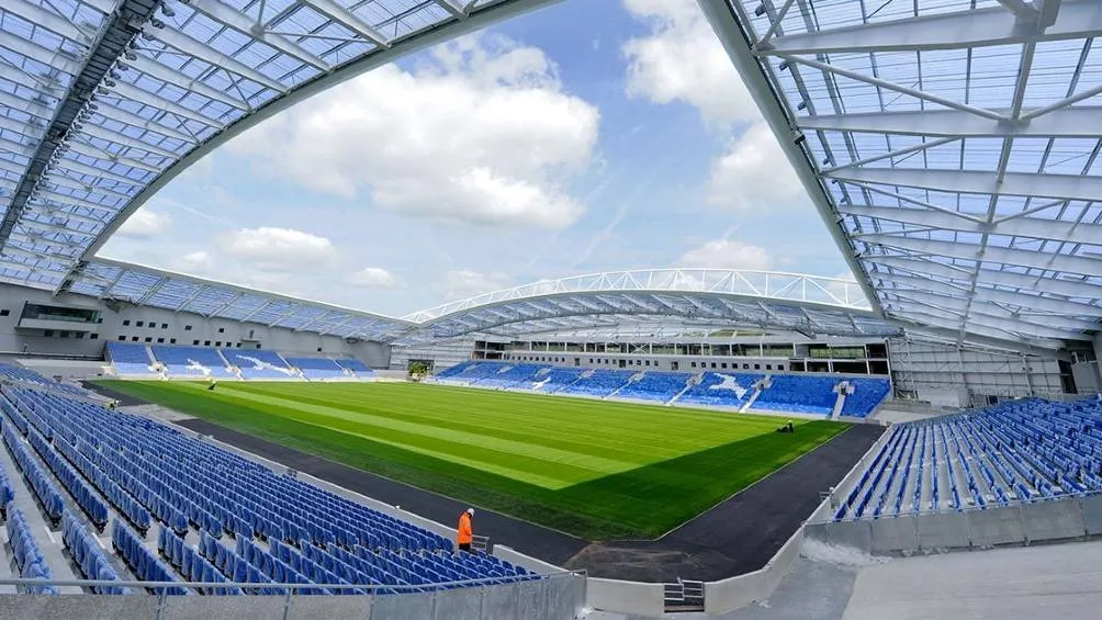 Falmer Stadium; cancha del Brighton and Hove Albion FC