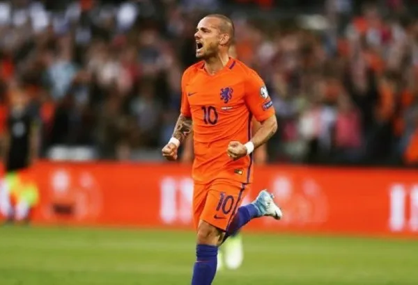 INSTAGRAM @wesleysneijder Wesley Sneijder con la Selección de Países Bajos