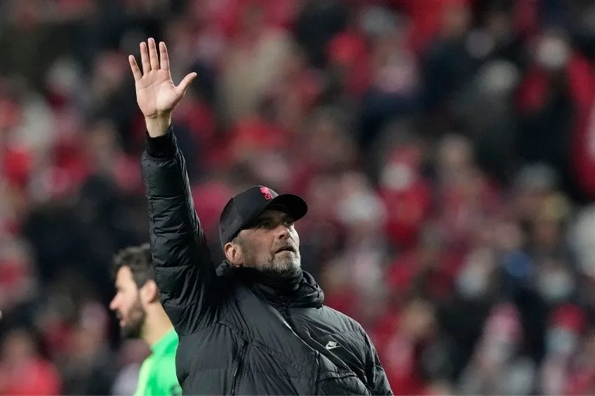 Jürgen Klopp tras un partido del Liverpool