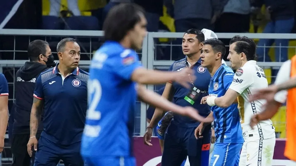 Se calentaron los ánimos al final del partido