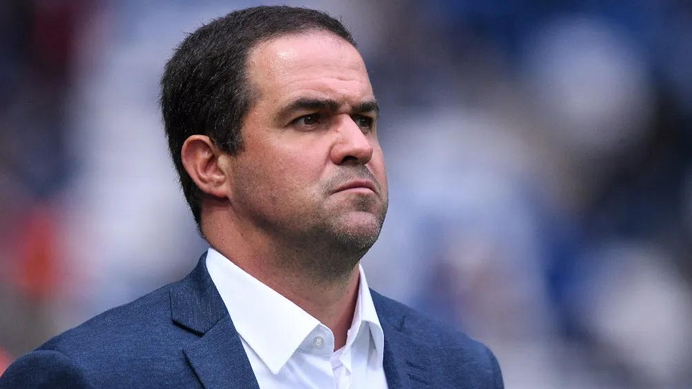 André Jardine dirigiendo partido del Atlético San Luis en Liga MX