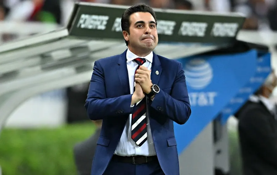 Marcelo Michel Leaño en juego de Chivas