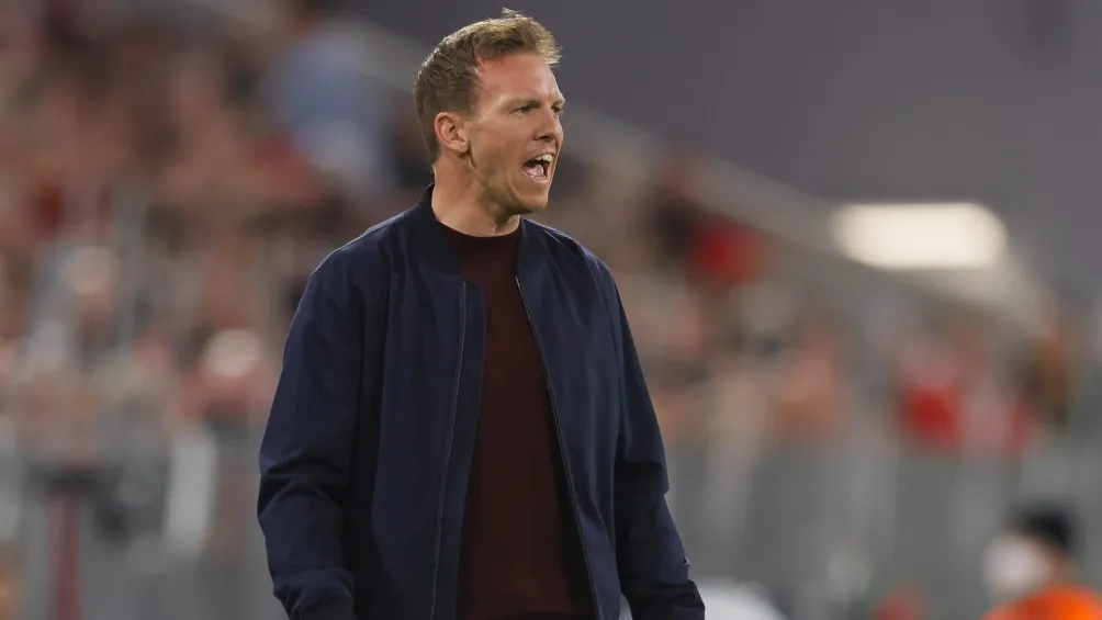 EFE Julian Nagelsmann dirigiendo al Bayern Munich en partido de Champions