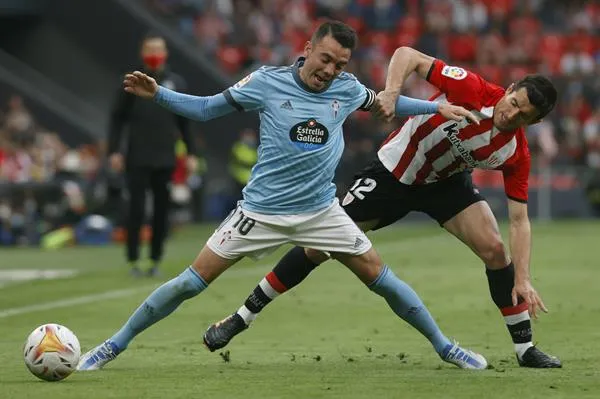 EFE Iago Aspas en acción con Celta de Vigo