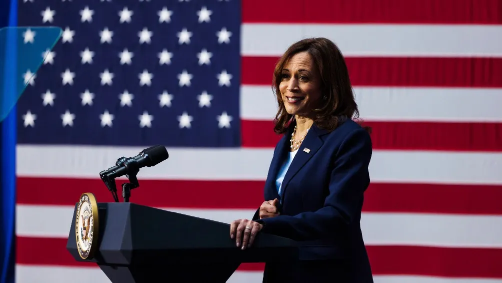 AP Kamala Harris; vicepresidenta estadounidense