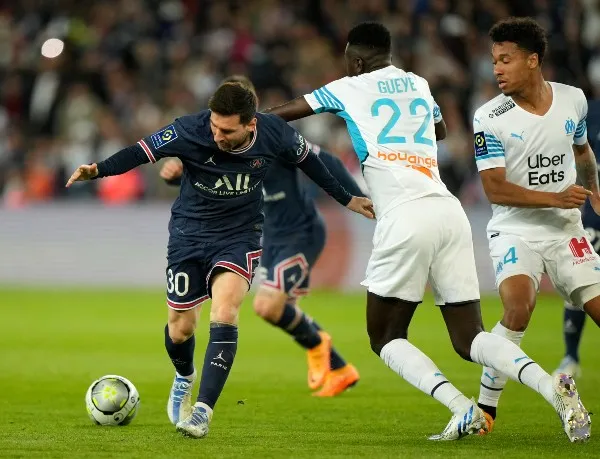 Leo Messi en acción durante partido