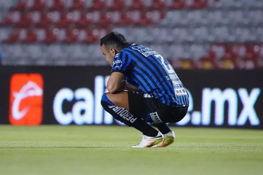 Omar Mendoza tras la derrota