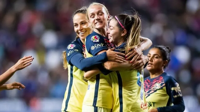 Katty Martínez, en festejo de gol
