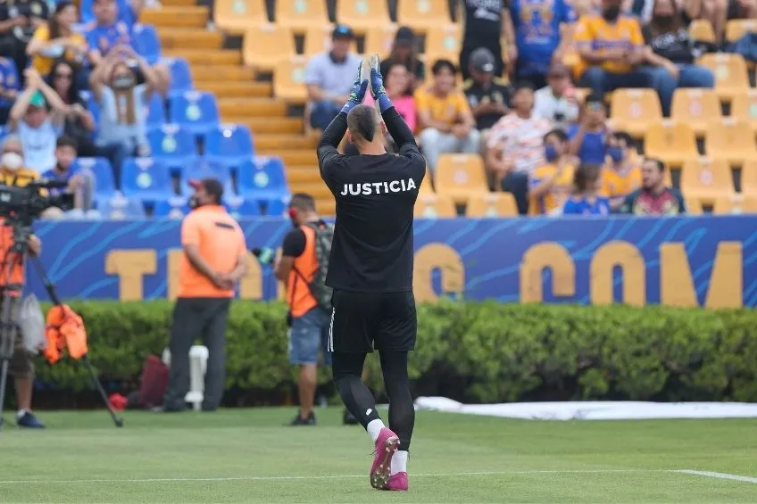 Nahuel Guzmán previo al partido