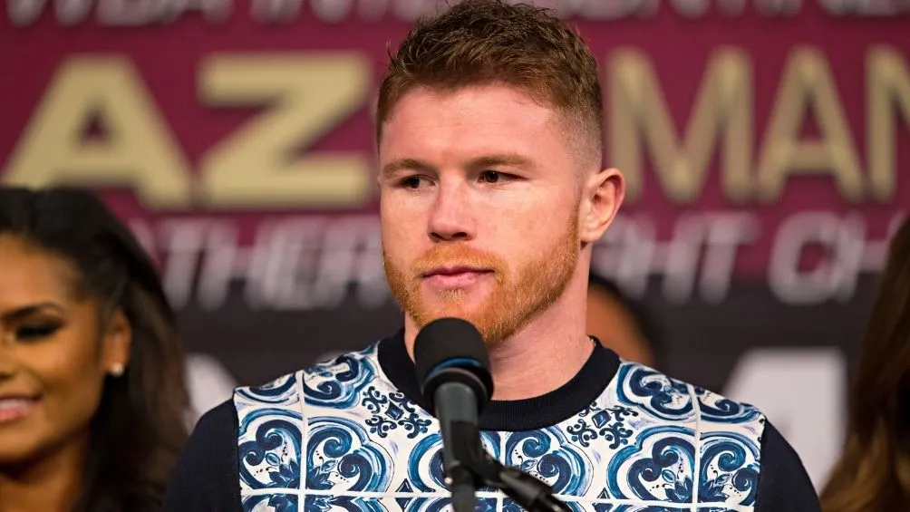Canelo Álvarez en un evento