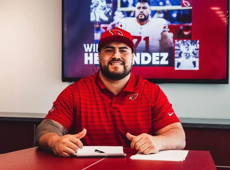 Will Hernández tras firmar su nuevo contrato