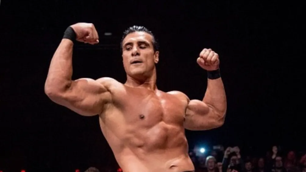INSTAGRAM | @PRIDEOFMEXICO Alberto del Río tras ganar pelea en WWE