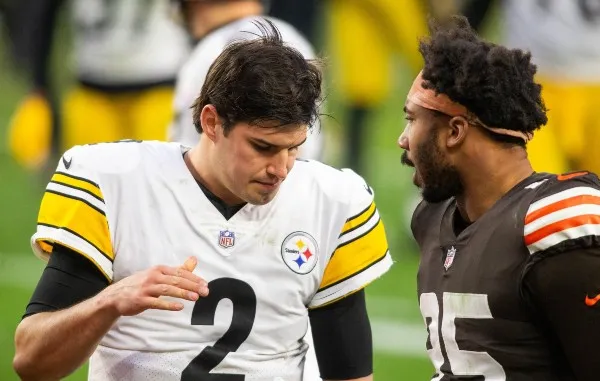 Mason Rudolph con los Steelers