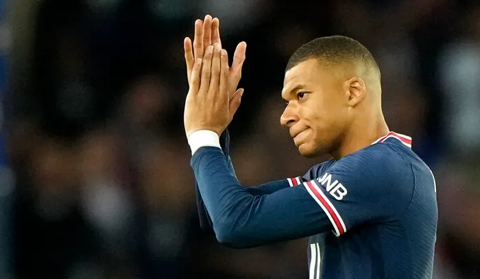 Kylian Mbappé durante la temporada 2021-22