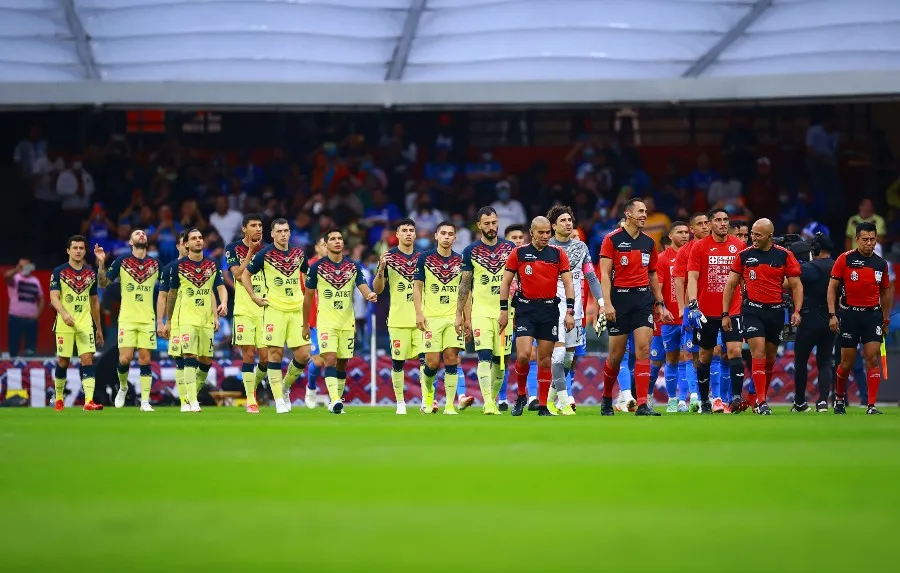 América y Cruz Azul previo a juego