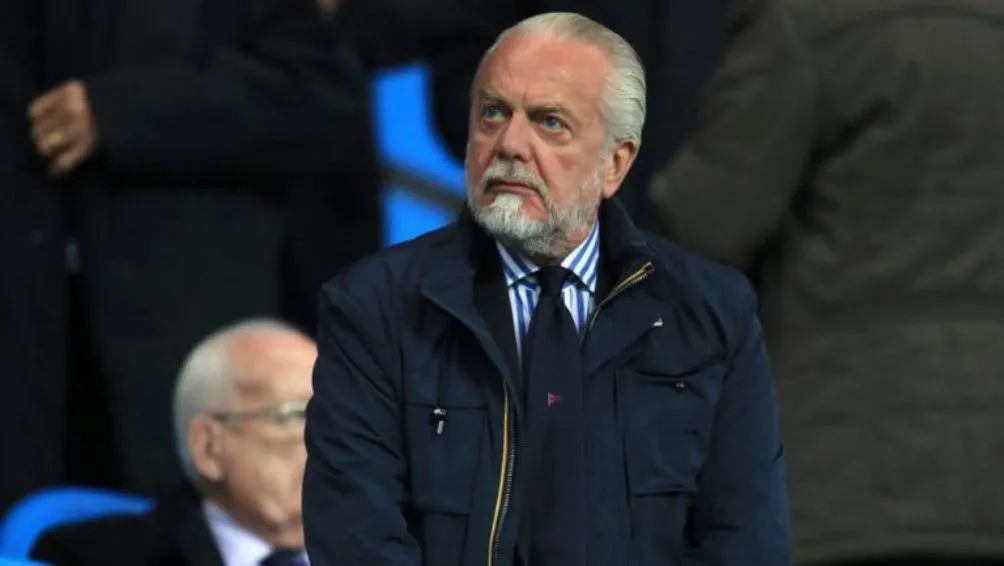 Aurelio De Laurentiis, presidente del Napoli