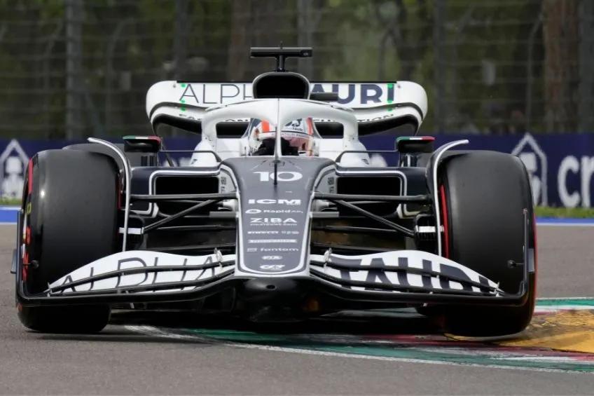 Pierre Gasly durante un Gran Premio