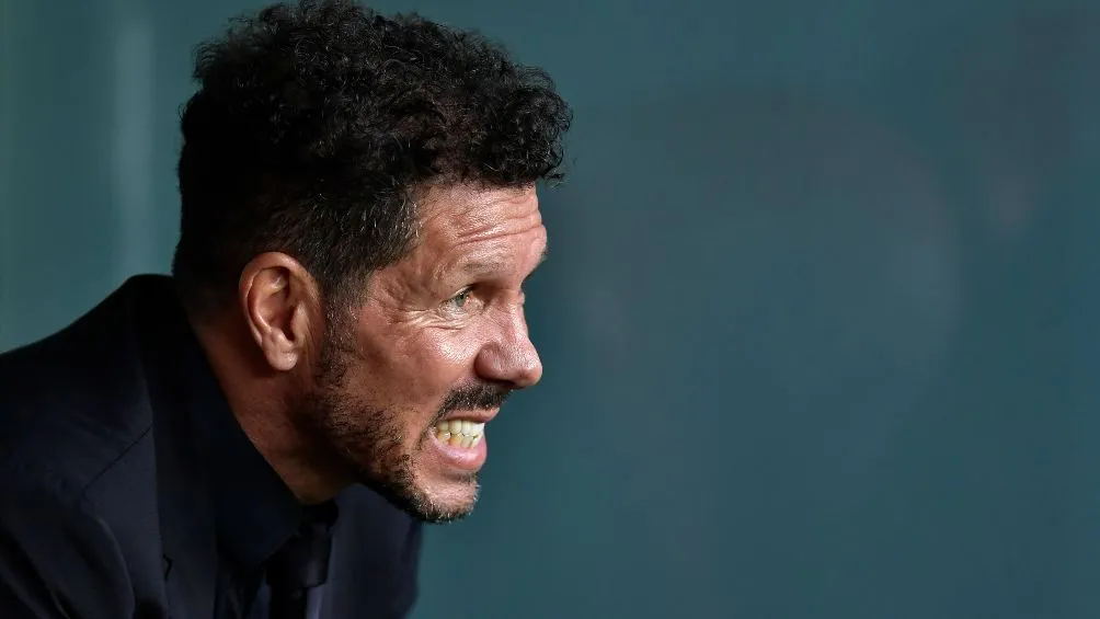 Diego Simeone, entrenador del Atlético de Madrid