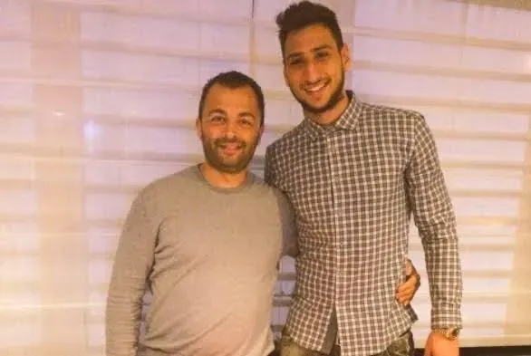 Vincenzo Raiola con Gigi Donnarumma