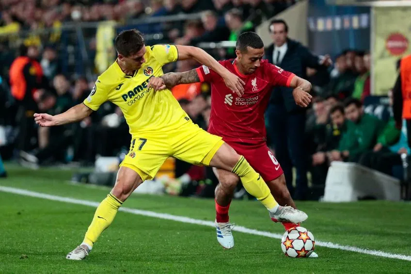Giovani Lo Celso durante un partido del Villarreal