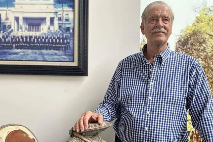 INSTAGRAM: @VicenteFoxQ Vicente Fox en el Centro Fox