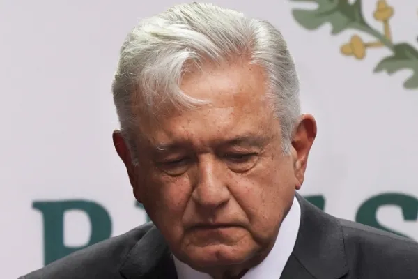Presidente Andrés Manuel durante un evento en México