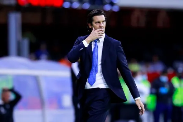 Santiago Solari con América
