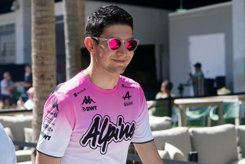 Esteban Ocon en el GP de Miami