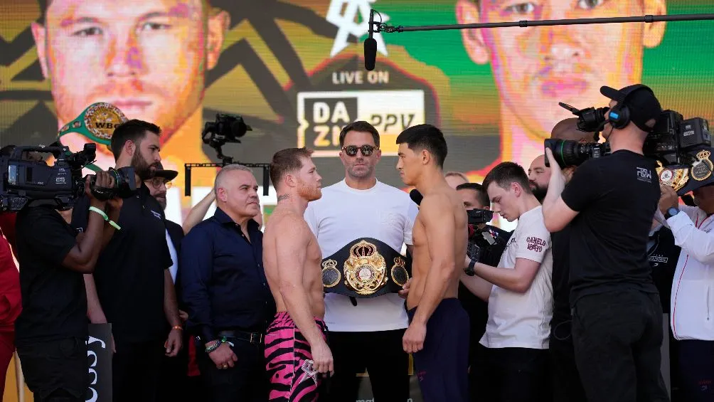 El pesaje de esta pelea se dio este viernes