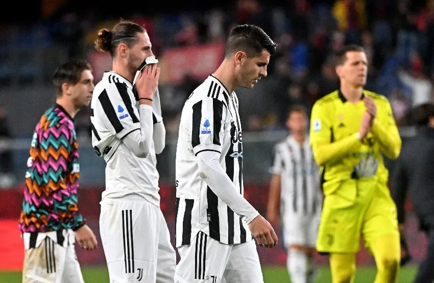 AP La Juve tras perder ante Genoa