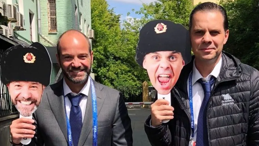 Martinoli y Luis García en Rusia 2018