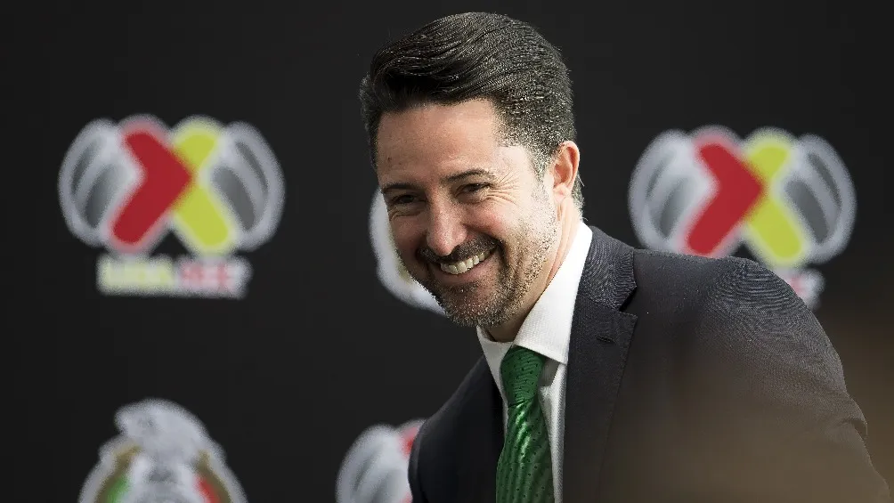 MEXSPORT Yon de Luisa durante conferencia de prensa por parte de la FMF