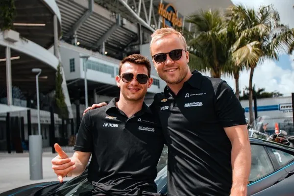 Pato O'ward en el GP de Miami