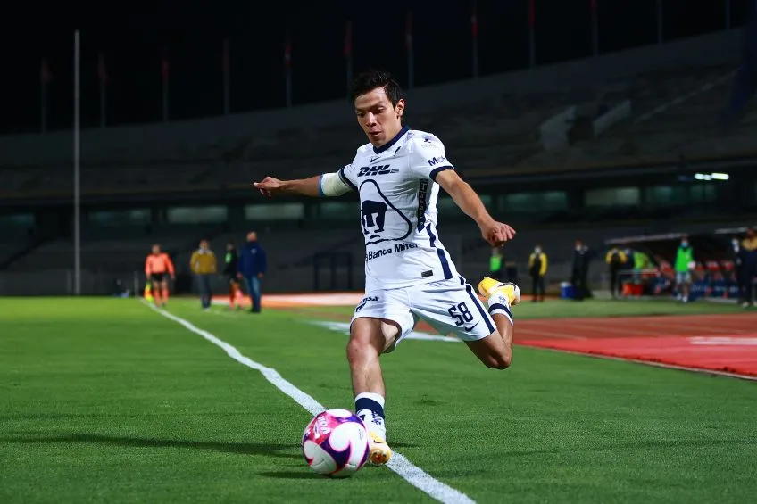 IMAGO7 Bryan Lozano en un partido de Pumas Tabasco