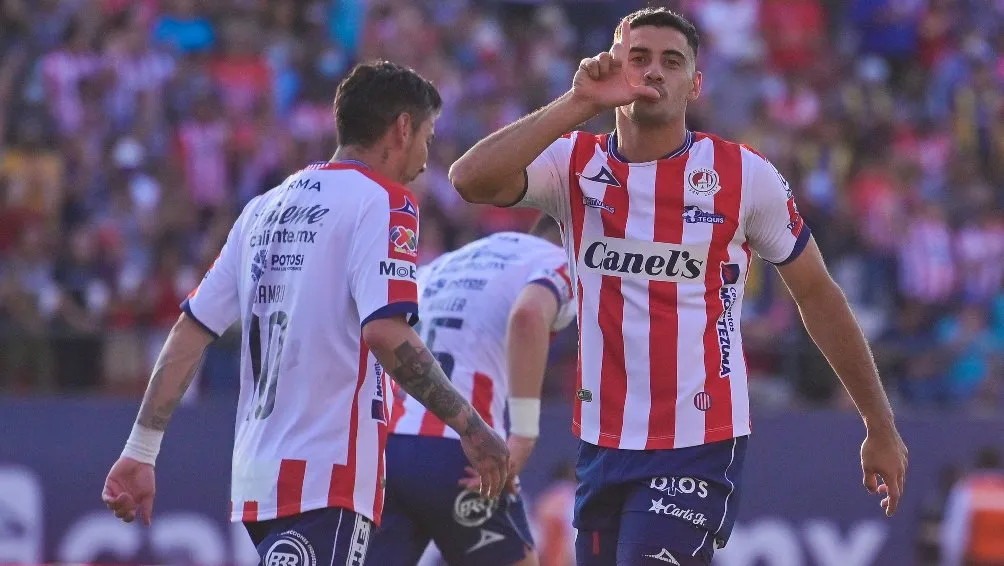 Berterame en festejo con San Luis