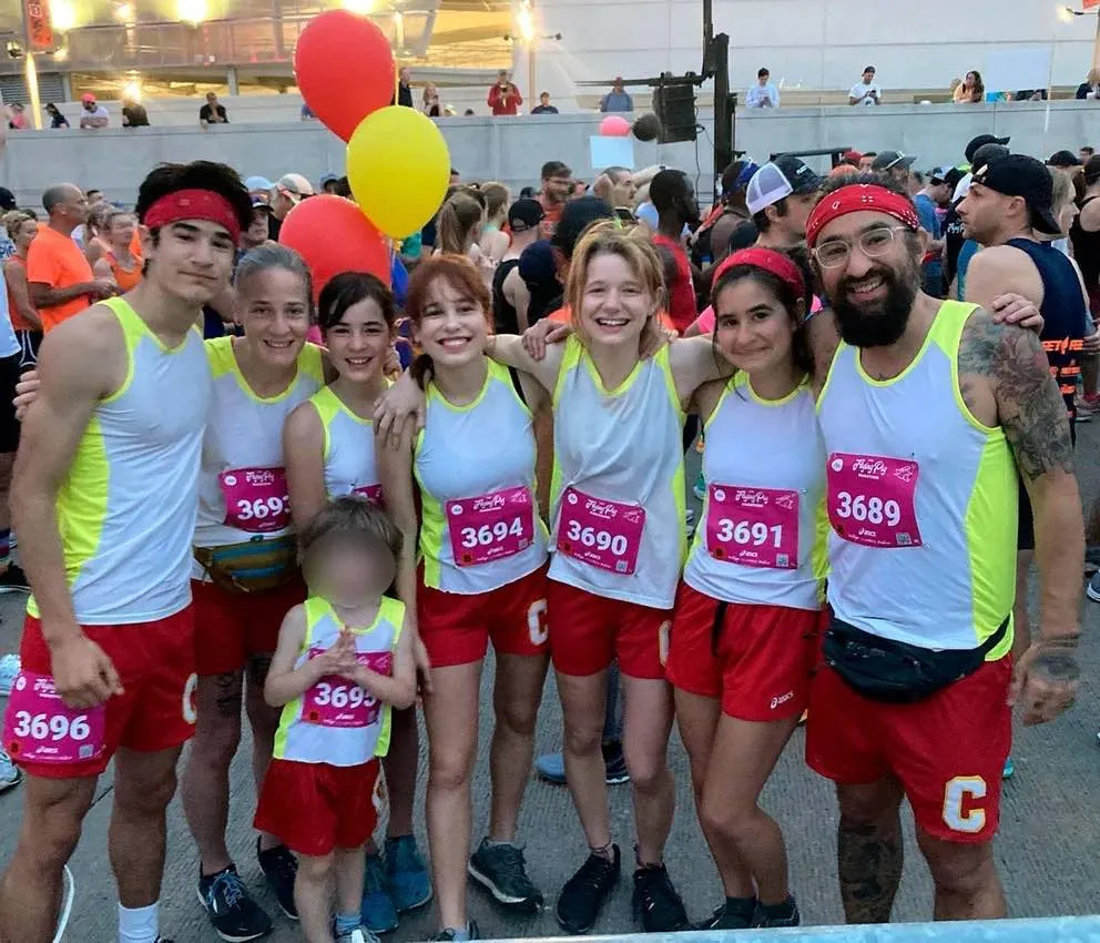 Familia Crawfordal final de la carrera