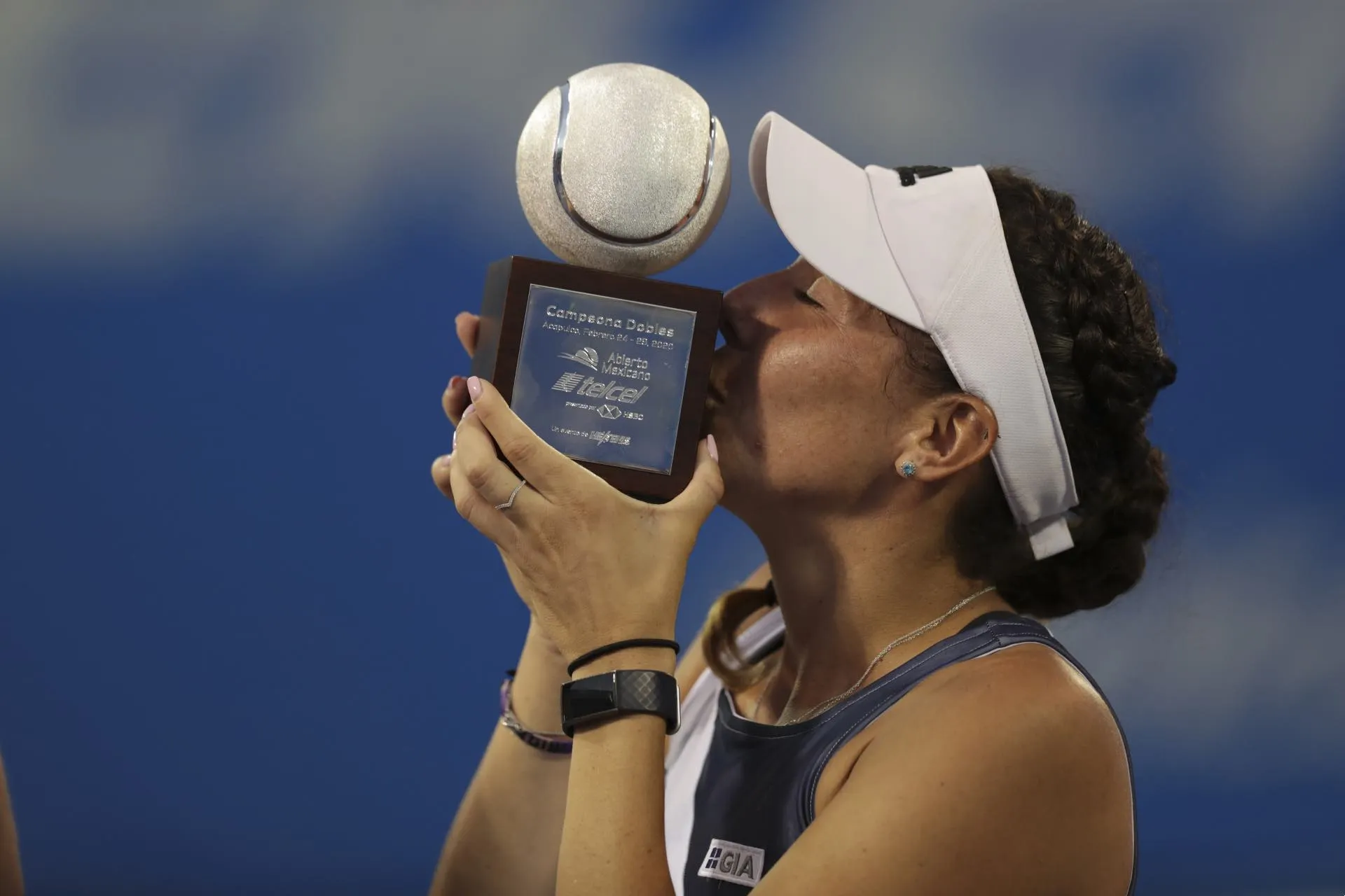 Giuliana Olmos en el abierto de Australia 2021