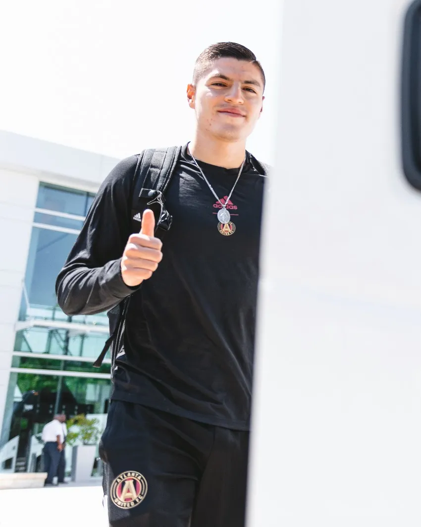 Cisneros previo a un juego de la MLS