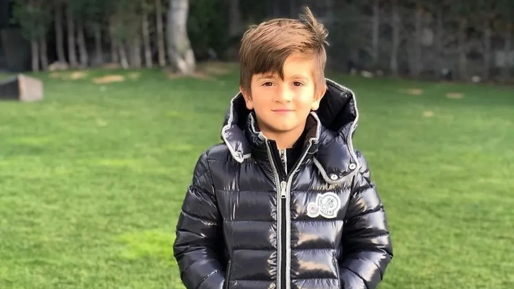 INSTAGRAM | @LEOMESSI Thiago Messi durante su estadía en Barcelona