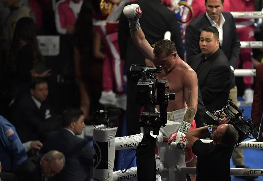 MEXSPORTS Canelo Álvarez tras su pelea vs Bivol