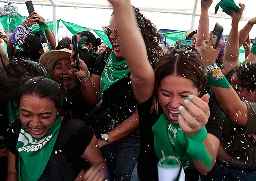EFE Celebraciones por la despenalización del aborto en Guerrero