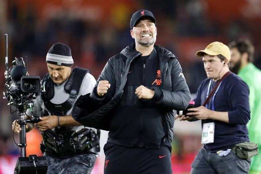 EFE Jürgen Klopp festejando el triunfo